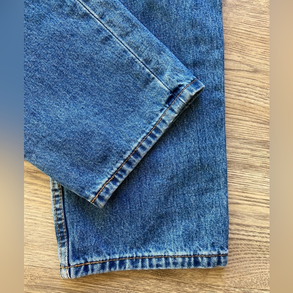 Levi’s 550 Relaxed Fit Men’s Jean Medium Stone Wash Non Stretch Size 35 x 30 - Picture 6 of 9